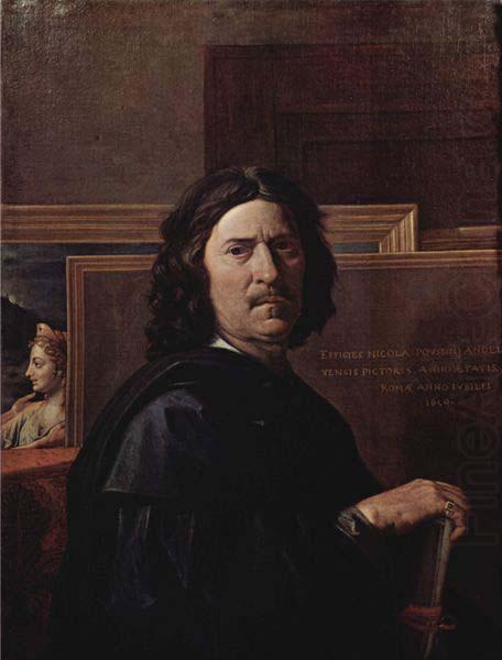 Self-Portrait by Nicolas Poussin, Nicolas Poussin